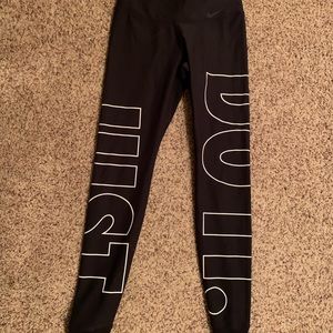 Nike dry-fit ‘just do it’ leggings